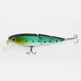 1PCS Jointed Fishing lure 10.5CM/15G Minnow plastic artificial fishing wobbler tools jerk fish esca tackle