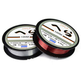 Daiwa 100m Fluorocarbon Fishing Line Two Colors Red/Clear 3.5LB-40.5LB Carbon Fiber Leader Line Fly Fishing line Pesca