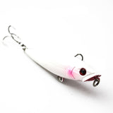 Walk Fishing 1Pcs 7cm 7.2g Popper Fishing Lures 3D Eyes Bait Crankbait Wobblers Isca Poper Pesca Japan fishing tackle