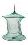 Folding Round Metal Frame Nylon Mesh Crab Crawdad Shrimp Minnow Bait Trap Cast Fish Net Fishing Landing Tackle accessory tool