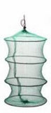 Folding Round Metal Frame Nylon Mesh Crab Crawdad Shrimp Minnow Bait Trap Cast Fish Net Fishing Landing Tackle accessory tool