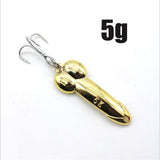 Metal Spinner 5g 10g 15g 20g Silver Gold Bass Pike DD Spoon Bait Fishing Lure Iscas Artificial Hard Baits Crap Fishing Tackle