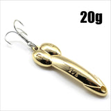 Metal Spinner 5g 10g 15g 20g Silver Gold Bass Pike DD Spoon Bait Fishing Lure Iscas Artificial Hard Baits Crap Fishing Tackle