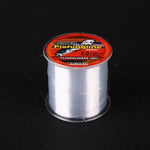 Fishing Line 100/150/200/300/500M Super Strong 100% transparent Nylon Not Fluorocarbon Fishing Tackle Non-Linen Multifilament