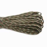 Fishing Ropes Paracord 550 Parachute Cord Lanyard Rope  7 Strand 100FT 31m The fishing line