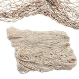 Fishing Net Fishing Net Decor Wall Decor Nautical Style 75 Inch Creamy White