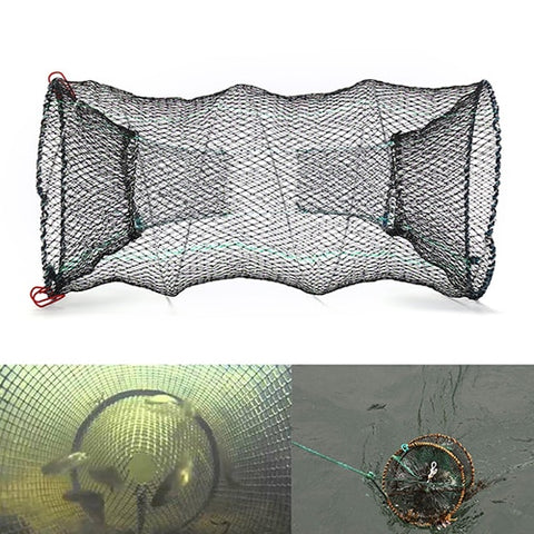 1pc Fishing Collapsible Trap Cast Keep Net Crab Crayfish Lobster Catcher Pot Trap Fish Net Eel Prawn Shrimp Live Bait Hot Sale