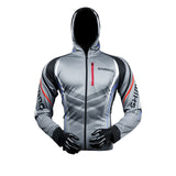 Fishing Clothing Hooded Men Jacket Quick-Drying Coat Fishing Shirt For Hiking Cycling Fishing Clothes Pesca Outdoor Sports