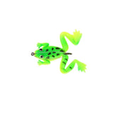 1pcs/lot 6cm/5.2g Pesca Fishing Lure Artificial Fishing Silicone Bait Frog Lure with Hook Soft Fishing Frog Lures fishing tackle