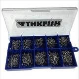 500pcs/set #3~#12 Carp Fishing Hooks High Carbon Steel Freshwater Fish Hook Golden Black Silver Fishhooks With Retail Box