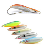 1PCS Quality Minnow Spoon Baits 8.5cm 20g Freshwater Saltwater Crankbait Hard Bait Wobblers Ice Fishing Lure
