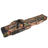 Blusea 120cm/150cm 3 Layers Fishing Bag Portable Folding Fishing Rod Reel Bag Fishing Tackle Carry Bag Case Travel Storage Bag