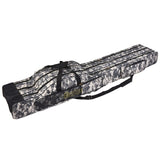 Blusea 120cm/150cm 3 Layers Fishing Bag Portable Folding Fishing Rod Reel Bag Fishing Tackle Carry Bag Case Travel Storage Bag
