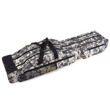 Blusea 120cm/150cm 3 Layers Fishing Bag Portable Folding Fishing Rod Reel Bag Fishing Tackle Carry Bag Case Travel Storage Bag
