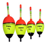 Night Glow Fishing Float 2pcs 5g 15g 30g 40g EVA Fishing Floats Lighting Floats For Night Fishing