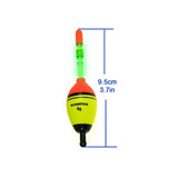 Night Glow Fishing Float 2pcs 5g 15g 30g 40g EVA Fishing Floats Lighting Floats For Night Fishing