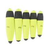 5pc  Buoyancy EVA Inline Bobber Float Saltwater Fishing Floats Catfish Pike Live Bait Float