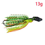 JonStar 13G/16G spinner bait fishing lure Buzzbait chatter bait wobbler isca artificial rubber skirt for bass pike walleye