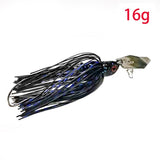 JonStar 13G/16G spinner bait fishing lure Buzzbait chatter bait wobbler isca artificial rubber skirt for bass pike walleye