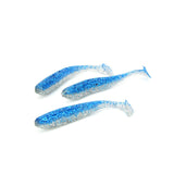 5pcs/lot 65mm 1.8g Wobblers Fishing Lures Easy Shiner Swimbaits Silicone Soft Bait Double Color Carp Artificial Soft Lure