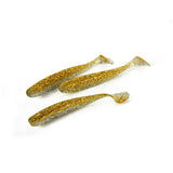 5pcs/lot 65mm 1.8g Wobblers Fishing Lures Easy Shiner Swimbaits Silicone Soft Bait Double Color Carp Artificial Soft Lure
