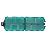 6/10/12 Fishing Lure Compartments Storage Case Box Plastic Fish Lure Spoon Hook Bait Tackle Box Pesca Isca Fishhook Box