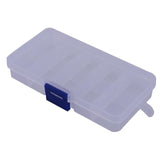 6/10/12 Fishing Lure Compartments Storage Case Box Plastic Fish Lure Spoon Hook Bait Tackle Box Pesca Isca Fishhook Box