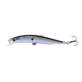 New 1 PCS Fishing Bait 3D Eye 10cm/8.2g Minnow Crankbait Wobblers Perch Artificial Bait Pike Carp Bait Swim Bait Fishing  FD64