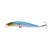 New 1 PCS Fishing Bait 3D Eye 10cm/8.2g Minnow Crankbait Wobblers Perch Artificial Bait Pike Carp Bait Swim Bait Fishing  FD64