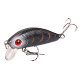 New 1 PCS Fishing Bait 3D Eye 10cm/8.2g Minnow Crankbait Wobblers Perch Artificial Bait Pike Carp Bait Swim Bait Fishing  FD64
