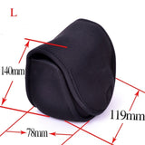 Fishing Bags Spinning Reel Pouch Baitcasting Fishing Reel Bag Protective Case Cover Holder Storage Portable Bag 2 Size M/L
