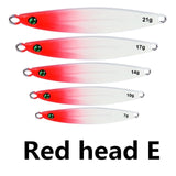 1pcs 7g 10g 14g 17g 21g  Carp Fishing Silver /Green Lure Spoon Bait Fishing Metal Jig Lures Metal Vib