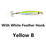 1pcs 7g 10g 14g 17g 21g  Carp Fishing Silver /Green Lure Spoon Bait Fishing Metal Jig Lures Metal Vib