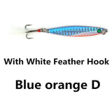 1pcs 7g 10g 14g 17g 21g  Carp Fishing Silver /Green Lure Spoon Bait Fishing Metal Jig Lures Metal Vib