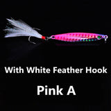 1pcs 7g 10g 14g 17g 21g  Carp Fishing Silver /Green Lure Spoon Bait Fishing Metal Jig Lures Metal Vib