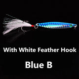 1pcs 7g 10g 14g 17g 21g  Carp Fishing Silver /Green Lure Spoon Bait Fishing Metal Jig Lures Metal Vib