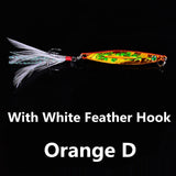 1pcs 7g 10g 14g 17g 21g  Carp Fishing Silver /Green Lure Spoon Bait Fishing Metal Jig Lures Metal Vib