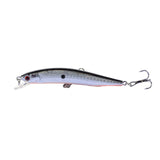 1pcs Minnow Fishing Lures 10cm 8g Bass Trolling Artificial Hard Bait Crankbait Wobblers 3D Eyes for Fishing Carp Pesca QA1186