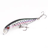 1pcs Minnow Fishing Lures 10cm 8g Bass Trolling Artificial Hard Bait Crankbait Wobblers 3D Eyes for Fishing Carp Pesca QA1186