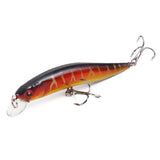 1pcs Minnow Fishing Lures 10cm 8g Bass Trolling Artificial Hard Bait Crankbait Wobblers 3D Eyes for Fishing Carp Pesca QA1186