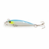 1pcs/lot 5cm 2.3g Minnow Fishing Lures Hard Bait 3D Eyes Crankbait Wobblers Carp Fishing Peaca Bass Fishing Tackle 8 Colors