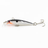 1pcs/lot 5cm 2.3g Minnow Fishing Lures Hard Bait 3D Eyes Crankbait Wobblers Carp Fishing Peaca Bass Fishing Tackle 8 Colors