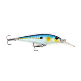 1PCS colorful Stripe pattern 11cm 10.5g Hard Bait Minnow streak Fishing lures Bass Fresh water hook diving perch wobbler fish