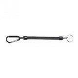 1PC with Camping Carabiner Secure Lock Fishing Lanyards Boating Ropes Retention String Fishing Rope Fishing Tools Accessories