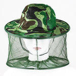 Outdoor Professional Mosquito Bug Insect Bee Resistance Net Mesh Head Face Protector Hat Cap