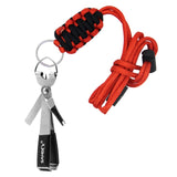 SAMSFX Fishing Quick Knot Tool Fast Tie Nail Knotter Fly Tying Line Cutter Clipper Nipper w/ Zinger Retractor Tackle Accessories