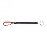 Vertvie 1pc Fishing Lanyards Boating Ropes lures fishing gear with Camping Carabiner Secure Lock Fishing Tools Accessories