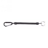 Vertvie 1pc Fishing Lanyards Boating Ropes lures fishing gear with Camping Carabiner Secure Lock Fishing Tools Accessories